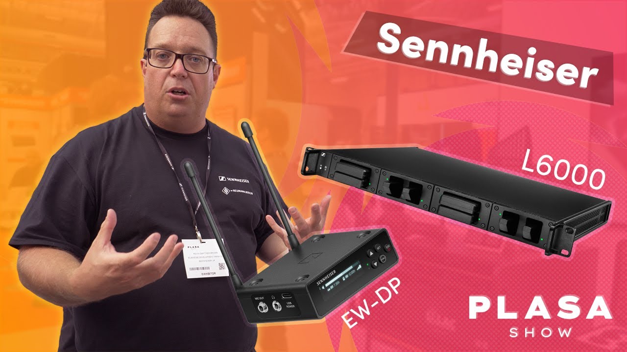 Sennheiser L6000 Charging Station &  EW DP - PLASA 2023