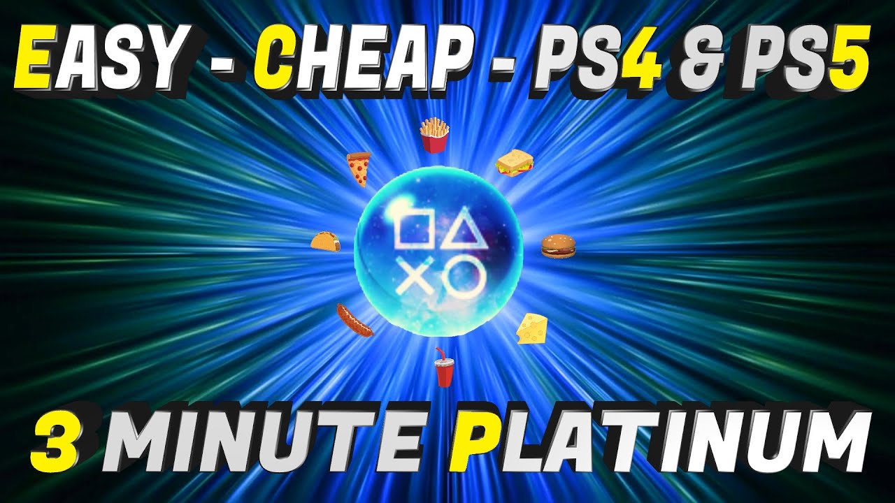 Easy - Cheap - Fast Platinum Game PS4, PS5