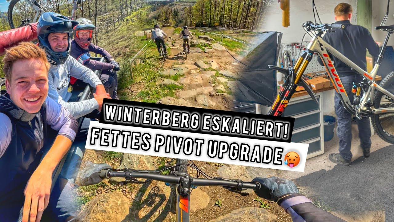 WINTERBERG eskaliert! FETTES Update fürs Pivot Firebird🥵– SRAM TM90 + MAVEN | Julian Schneider