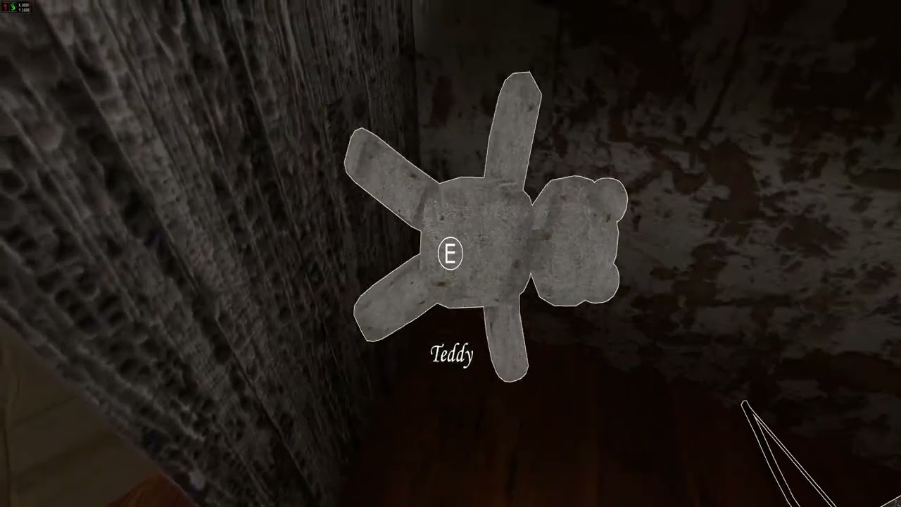Granny Recaptured [Hard Mode] With grandpa (item outline)
