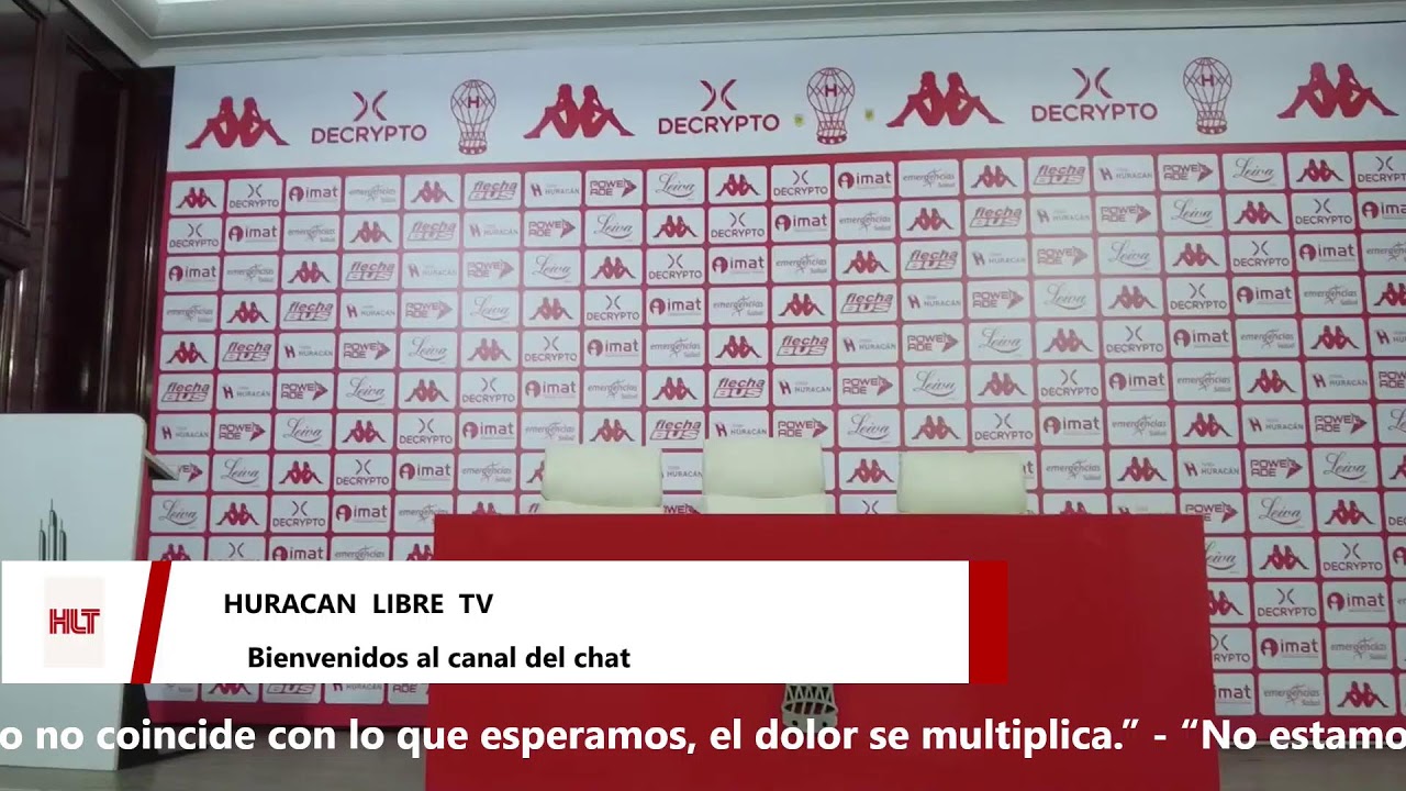 Emisión en directo de huracan libre tv