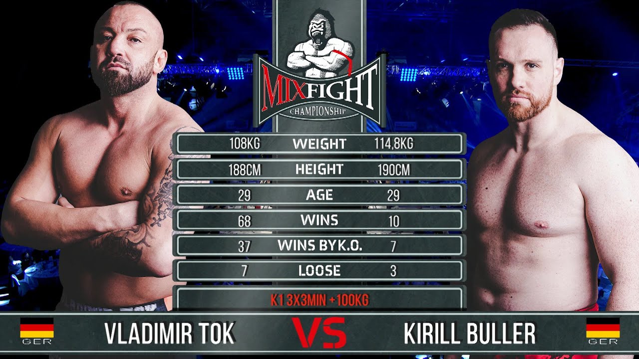 Vladimir Tok Vs. Kirill Buller | MFC K1 Match Full Fight | December 2019