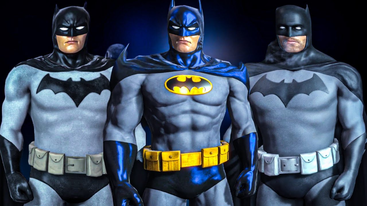 New Arkham Origins Mod Suit Ups| Showcase Combat & Display - Hard NG+