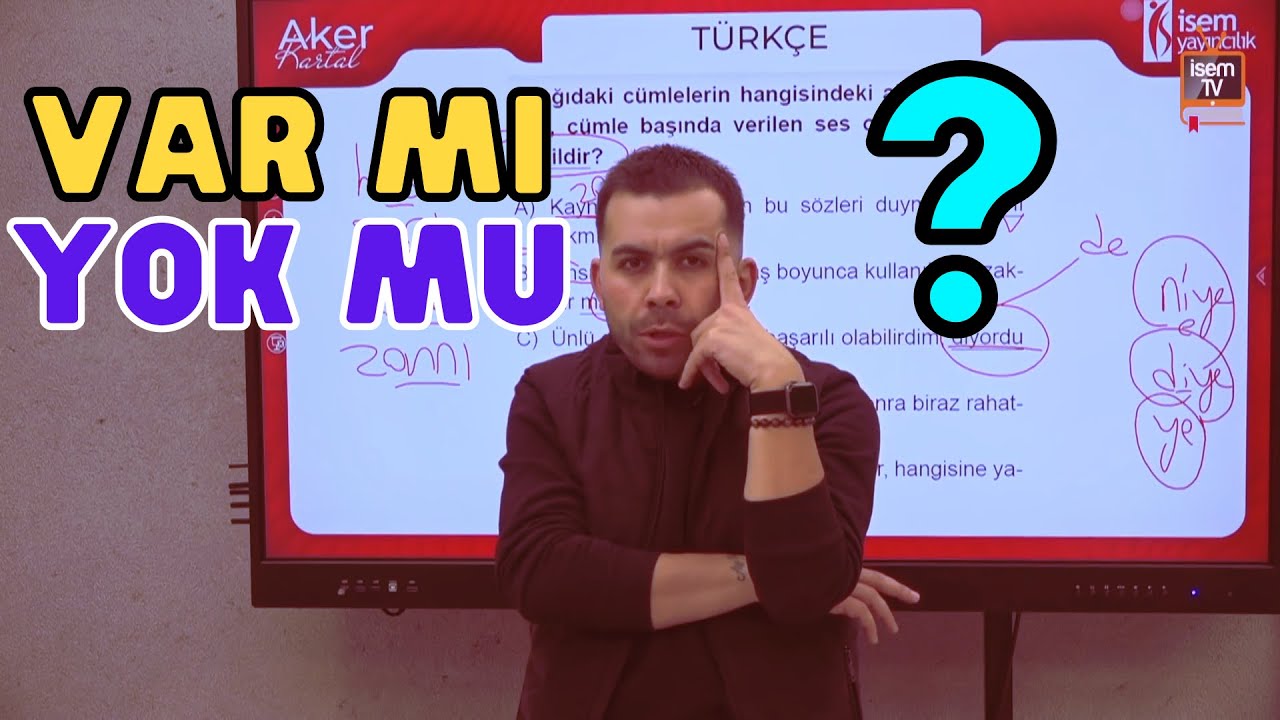 Aker hocanın öğrencilerle imtihanı