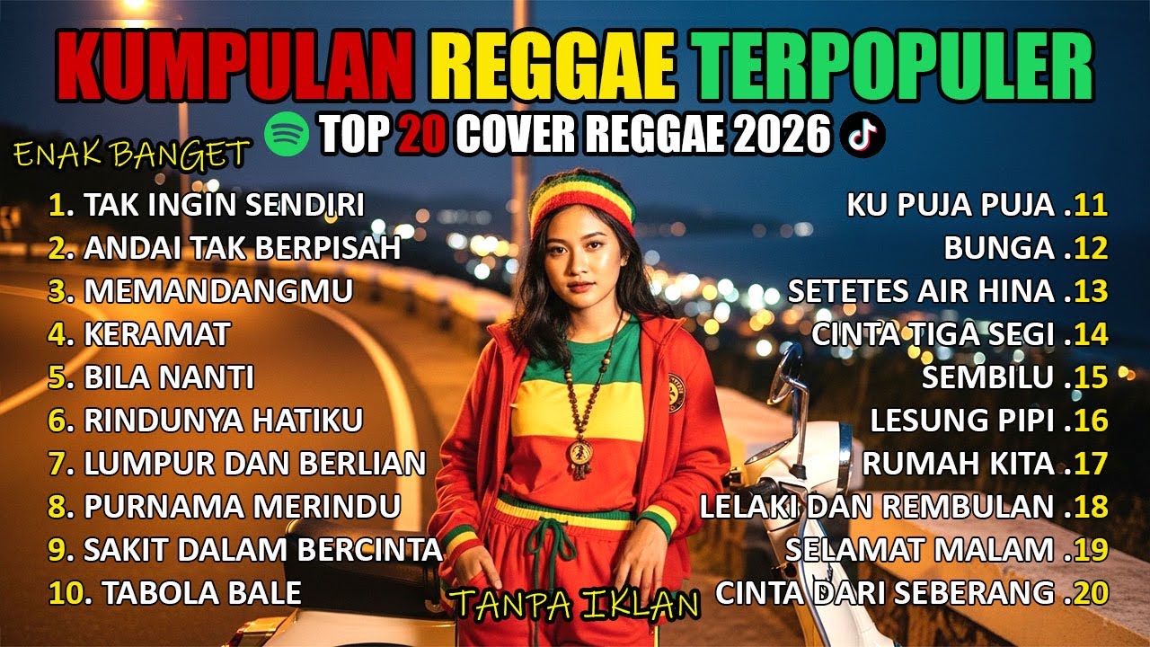 🌴🎧 Full Album Reggae Terbaru 2026 | Rege Rege Musik Santai untuk Santai & Healing