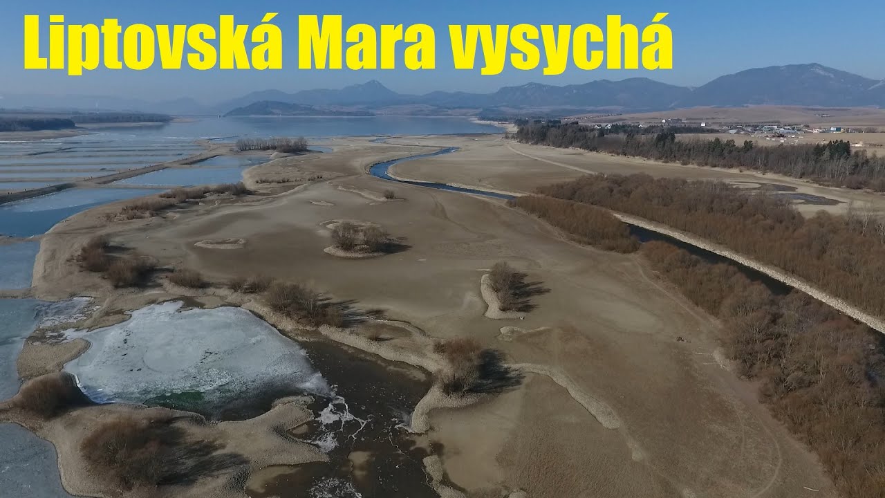 Liptovská Mara bez vody vysychá - Túra po dne vyschnutej priehrady
