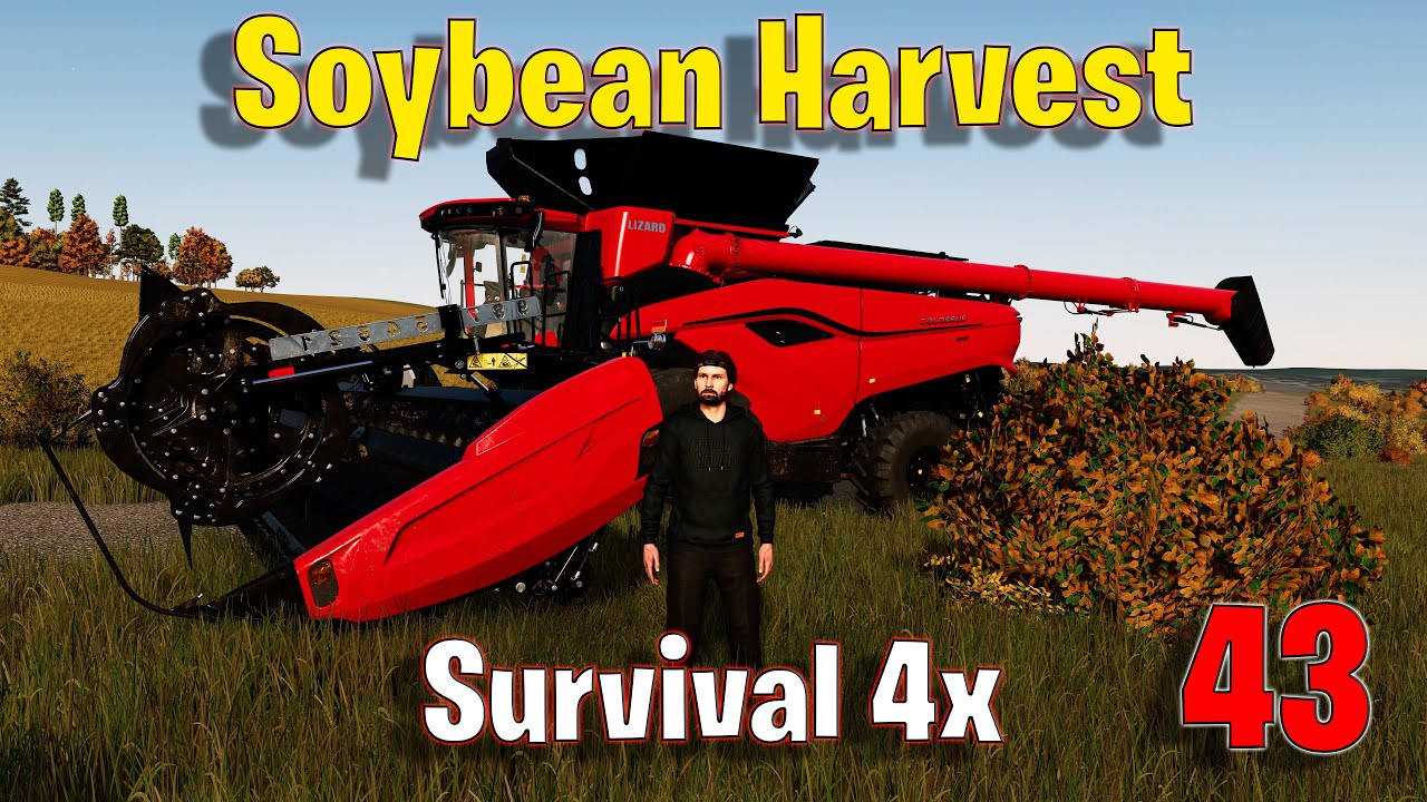Ep 43 - Time To Harvest Our Soybeans!