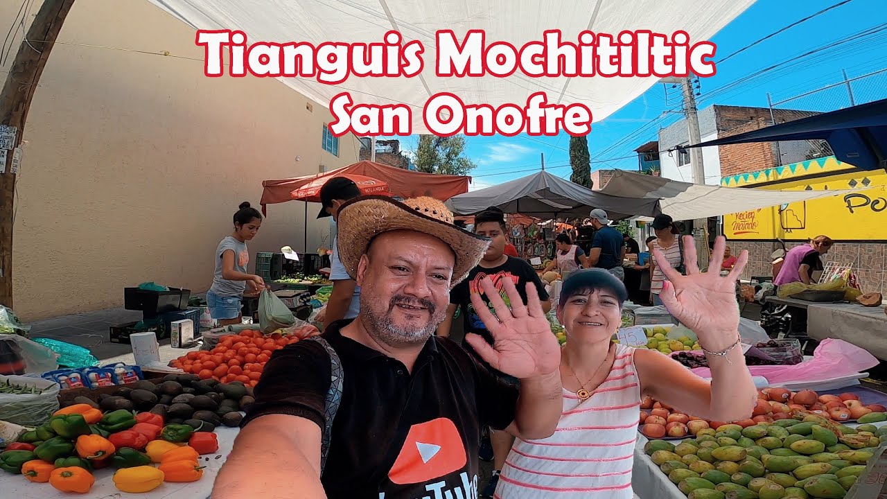 De Compras en el tianguis de mi Barrio la Mochitiltic San Onofre Oblatos Guadalajara México
