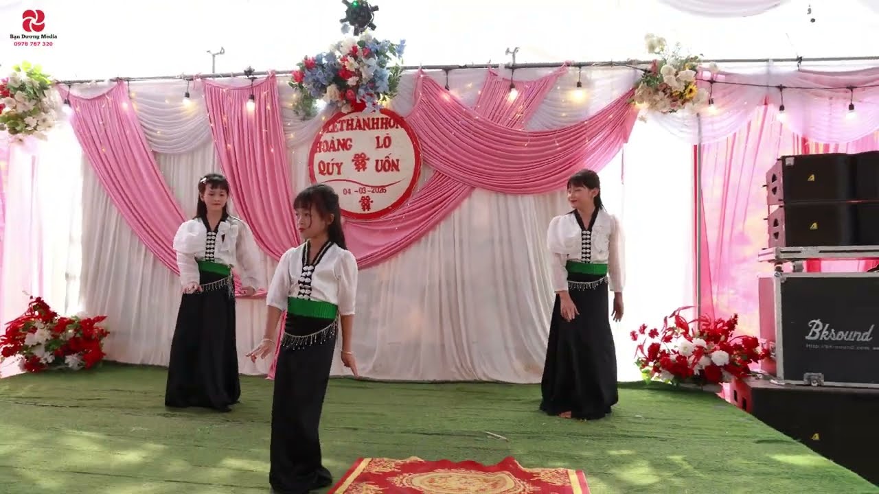 Bài múa TIẾNG KHÈN MÙA BAN NỞ mừng Lễ Thành Hôn HOÀNG QUÝ & LÒ UỐN II Bạn Dương TV