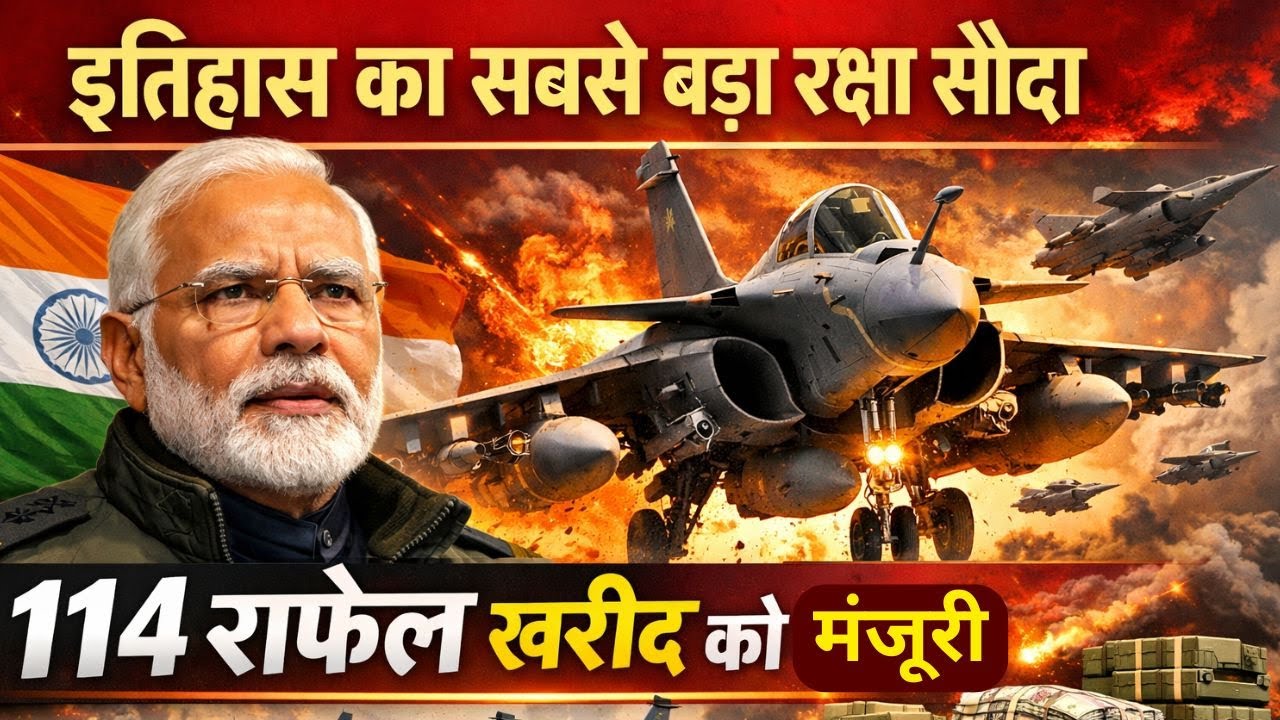 इतिहास का सबसे बड़ा रक्षा सौदा, 114 राफेल खरीद को मंजूरी,