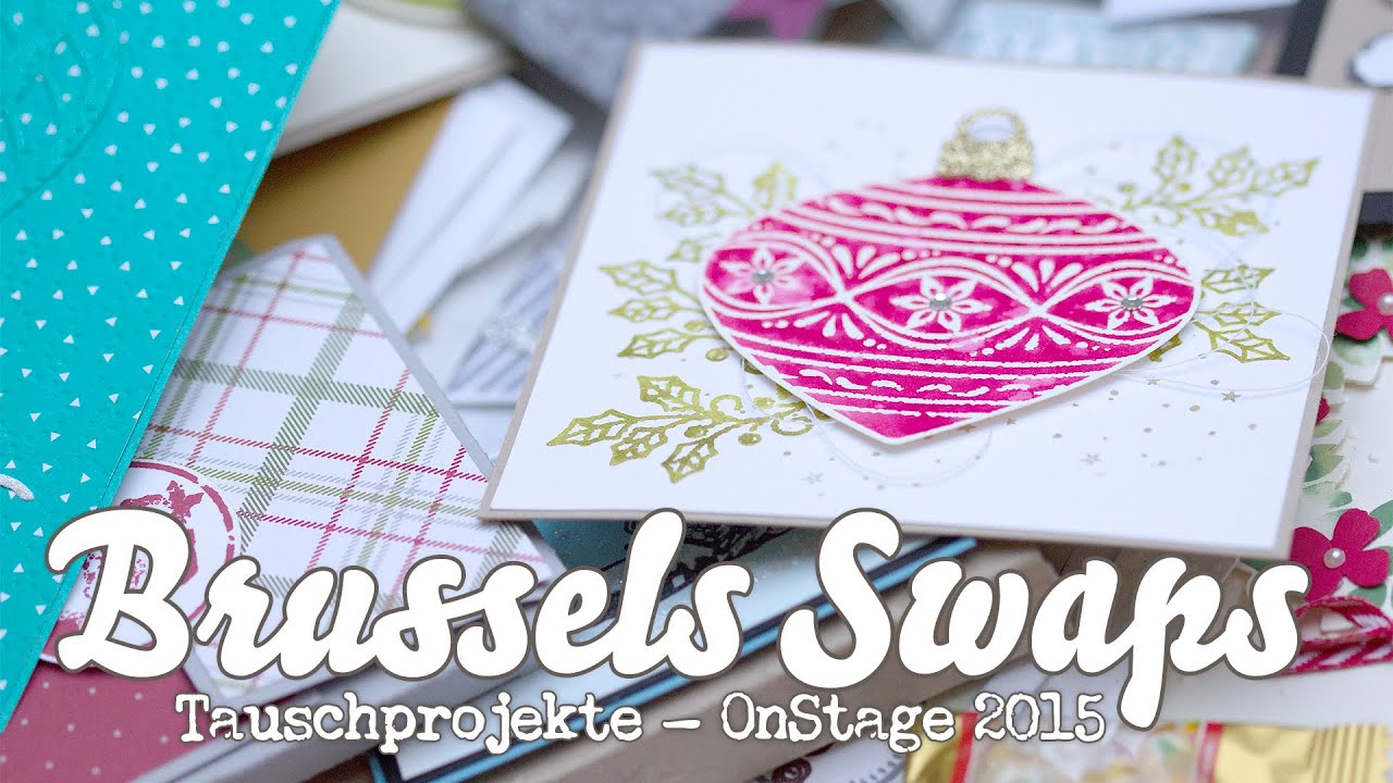 SWAPS – 65 Ideen / Tauschprojekte vom OnStage 2015 in Brüssel