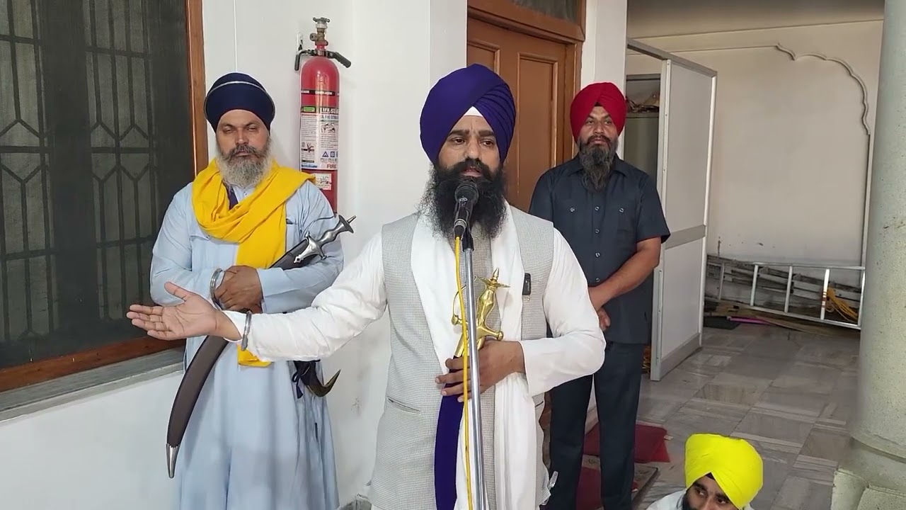 ਗੁ: ਸ੍ਰੀ ਮੰਜੀ ਸਾਹਿਬ ਵਿਖੇ ਭਗਤ ਧੰਨਾ ਜੀ ਦਾ ਜਨਮ ਦਿਹਾੜਾ ਮਨਾਇਆ ਗਿਆ, ਗਿਆਨੀ ਕੁਲਦੀਪ ਸਿੰਘ ਸੰਗਤ ਨੂੰ ਹੋਏ ਸੰਬੋਧਨ