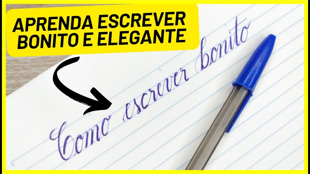 O Segredo para Escrever BONITO e ELEGANTE em 5 Minutos