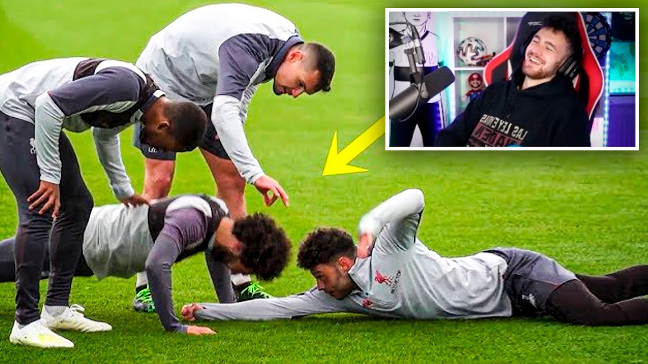 MOMENTOS DIVERTIDOS EN ENTRENAMIENTOS DE FÚTBOL - Parte 2