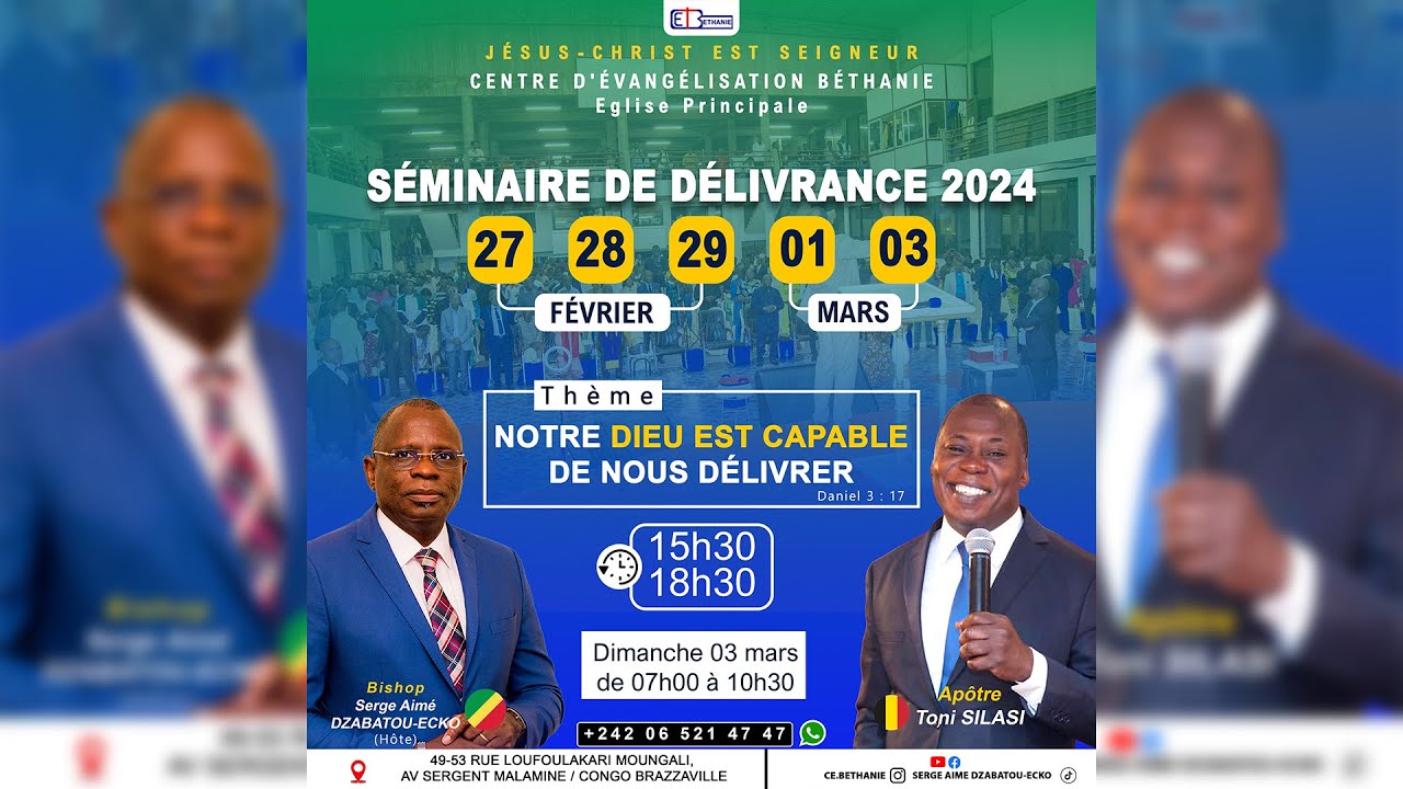 Notre Dieu est capable de nous délivrer (jour 02)  / Apôtre Toni SILASI