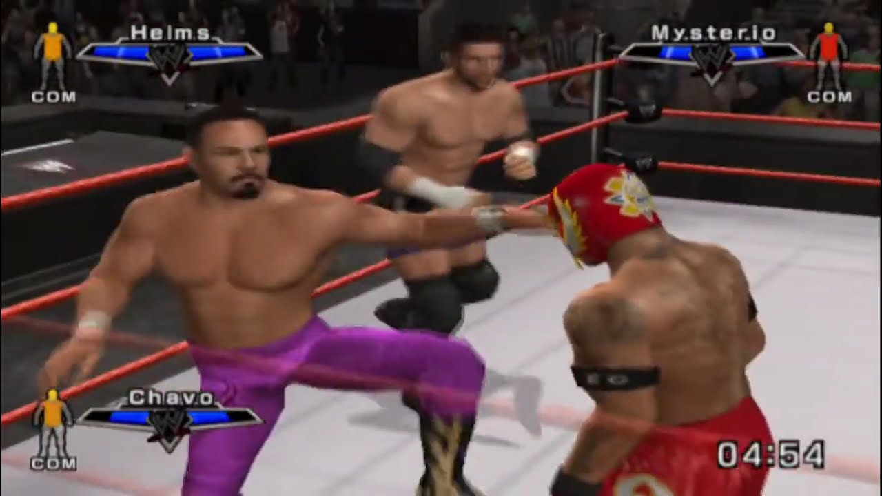 WWE SmackDown vs. Raw 2007 - Gregory Helms vs Rey Mysterio vs Chavo Guerrero