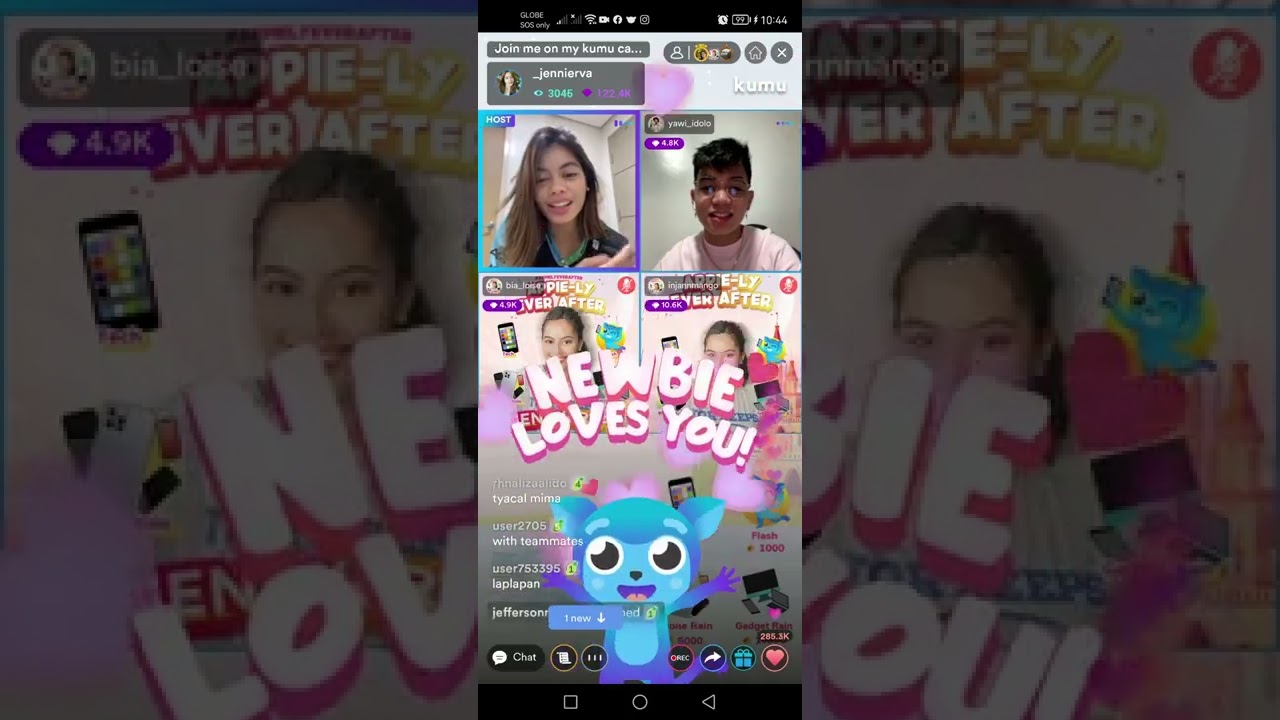 Jennifer nierva and Yawi Esports KUMU LIVE June 30,2022 inlove supper 😘😘❤️