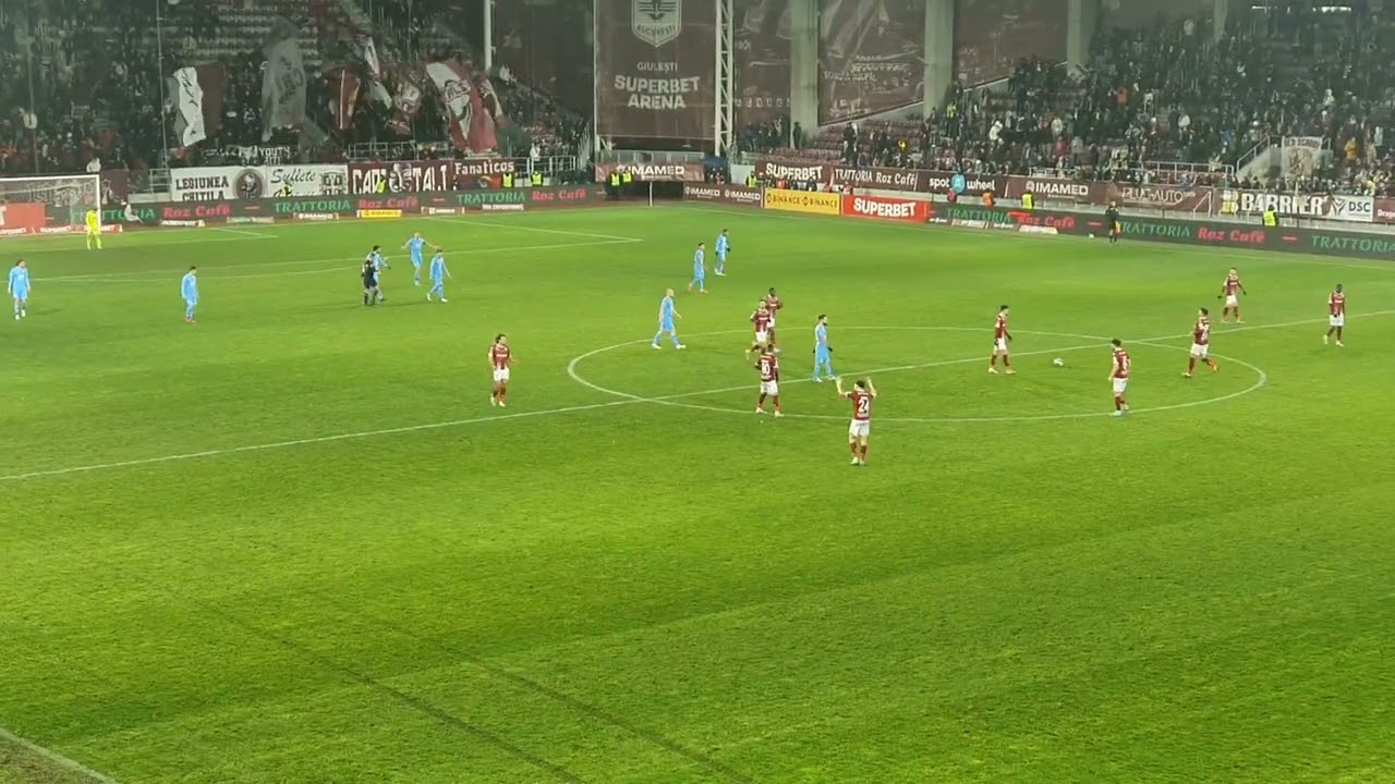 Rapid București - Voluntari (viata mea o împart alături de Voluntari + gol Papeau - 09.12.2023)