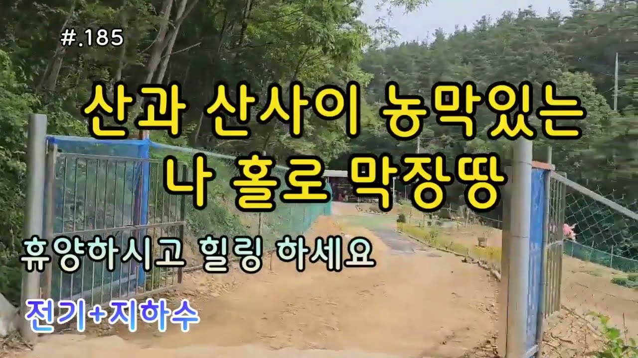 매물.185/군위 막장땅에 컨테이너 농막과 물시설 전기 바로 오셔서 지낼 수 있도록 시설 되어 있는 참한땅(#경북#부동산#의성땅매매#군위땅매매#좋은땅#시골#농촌#농막#주말농장농)