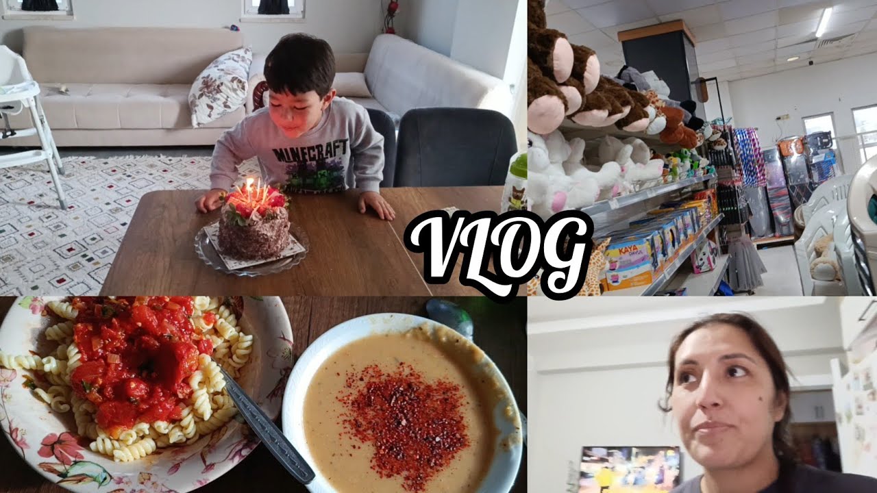 Oğluşumun Doğum günü 🥳Hediye🎁 Baktım 😅 Çeşmi Nigar Çorbamın Tarifi🍲