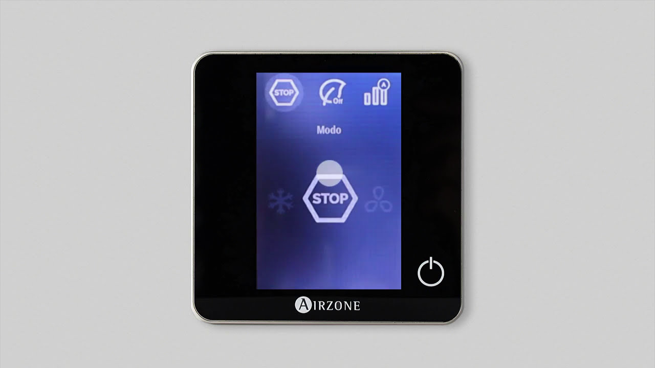 Airzone Blueface - Termostato Blueface de control de la climatización con zonififcación | IGSA