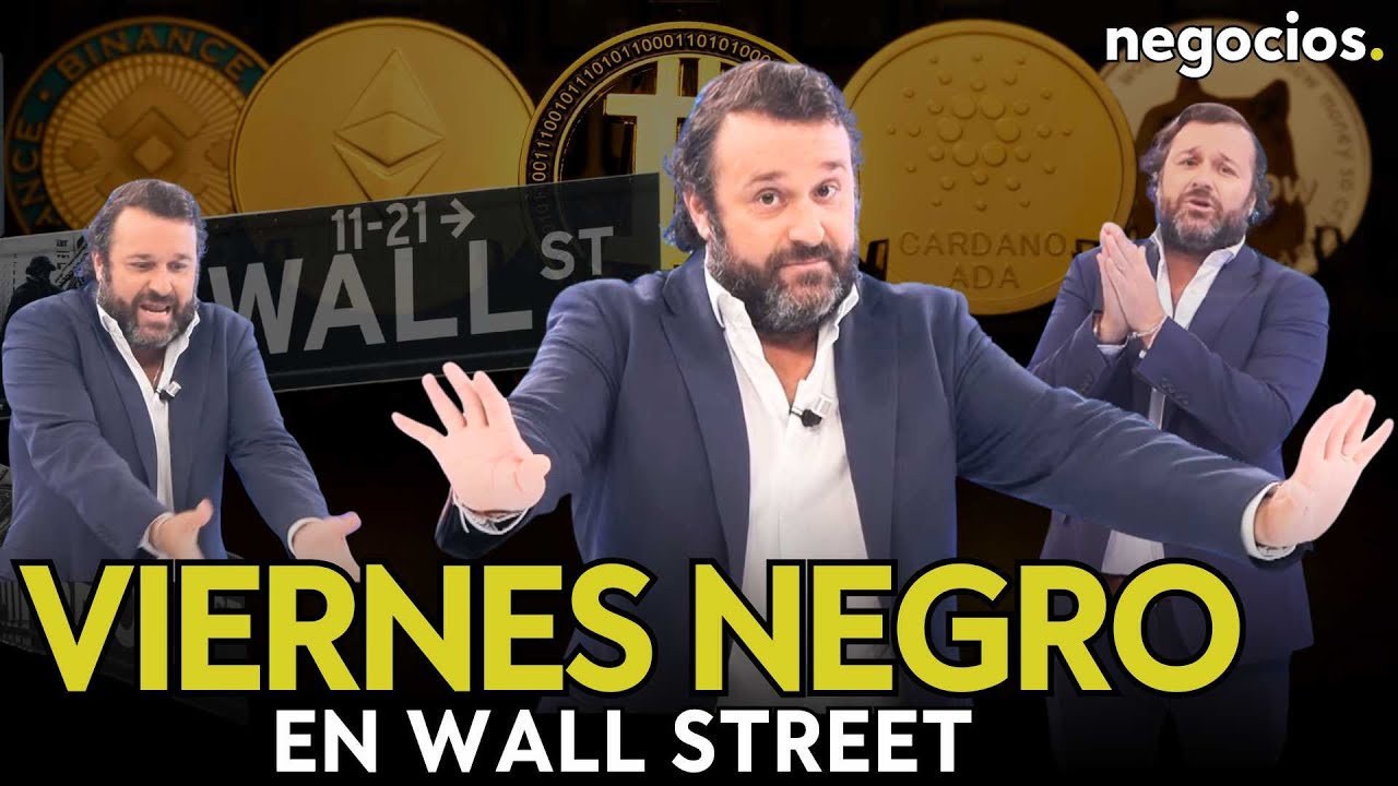 Viernes negro: Las cucarachas invaden Wall Street, la mugre emerge y las cripto se desploman
