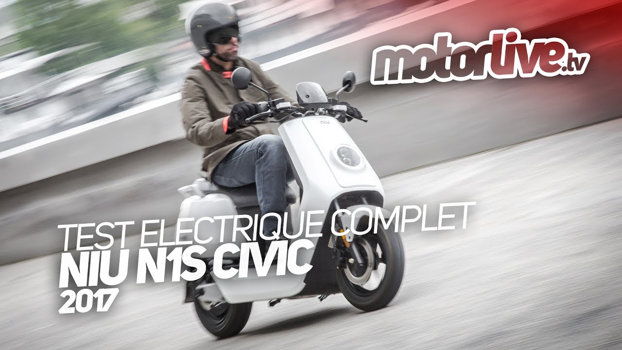 NIU N1S CIVIC I TEST ELECTRIQUE COMPLET