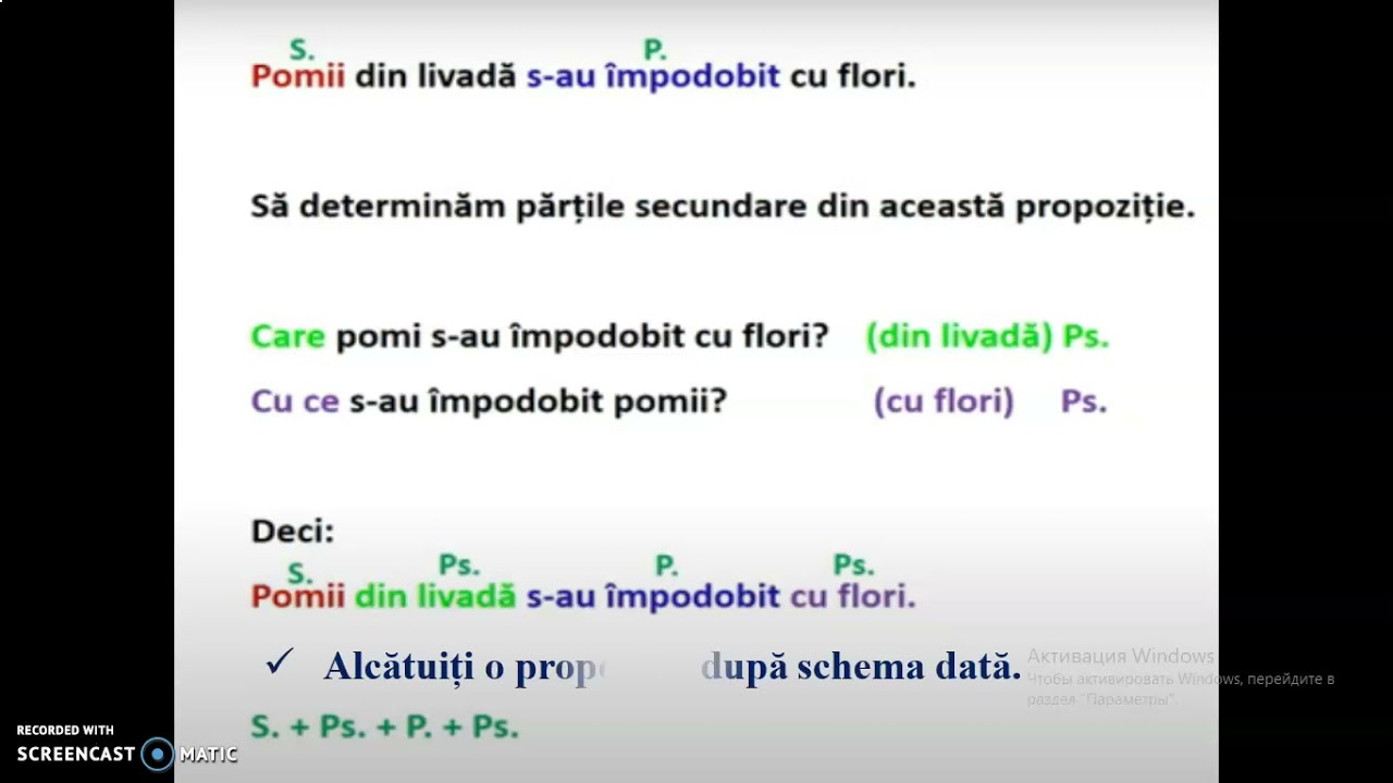 Muruz Rodica Părțile secundare de propoziție