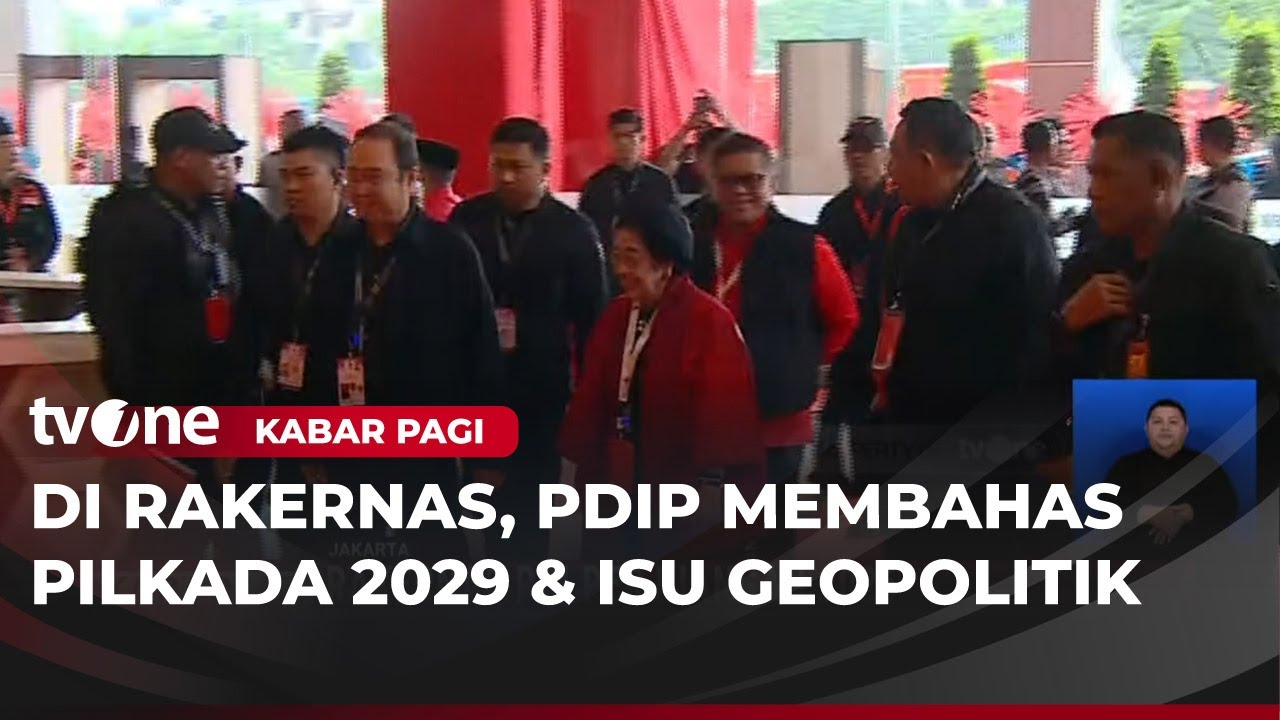 Rakernas PDI Perjuangan 2026 | Kabar Pagi