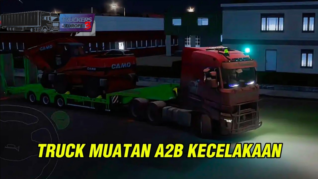 Ngeri parah!! Baru keluar gudang langsung nabrak truck muatan berat || toe3