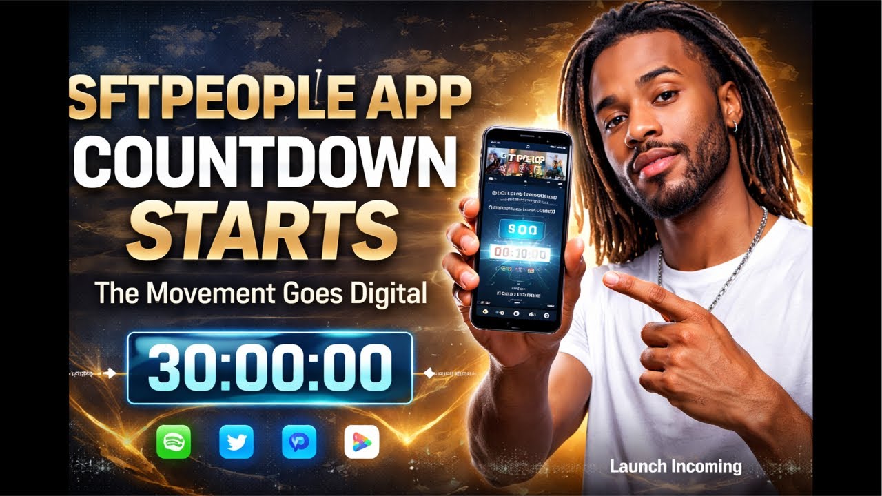 SingingForThePeople App Countdown Begins 🚀 | The Movement Goes Digital