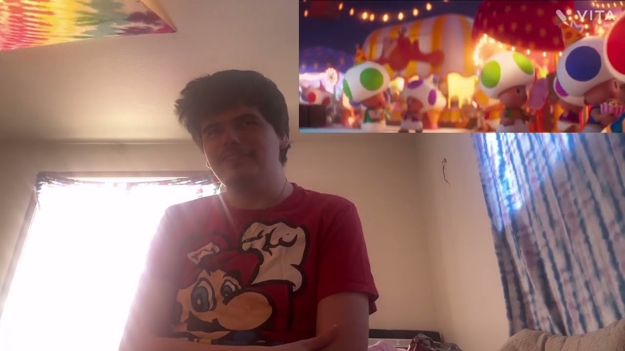 Me reacting to the first look of Yoshi 