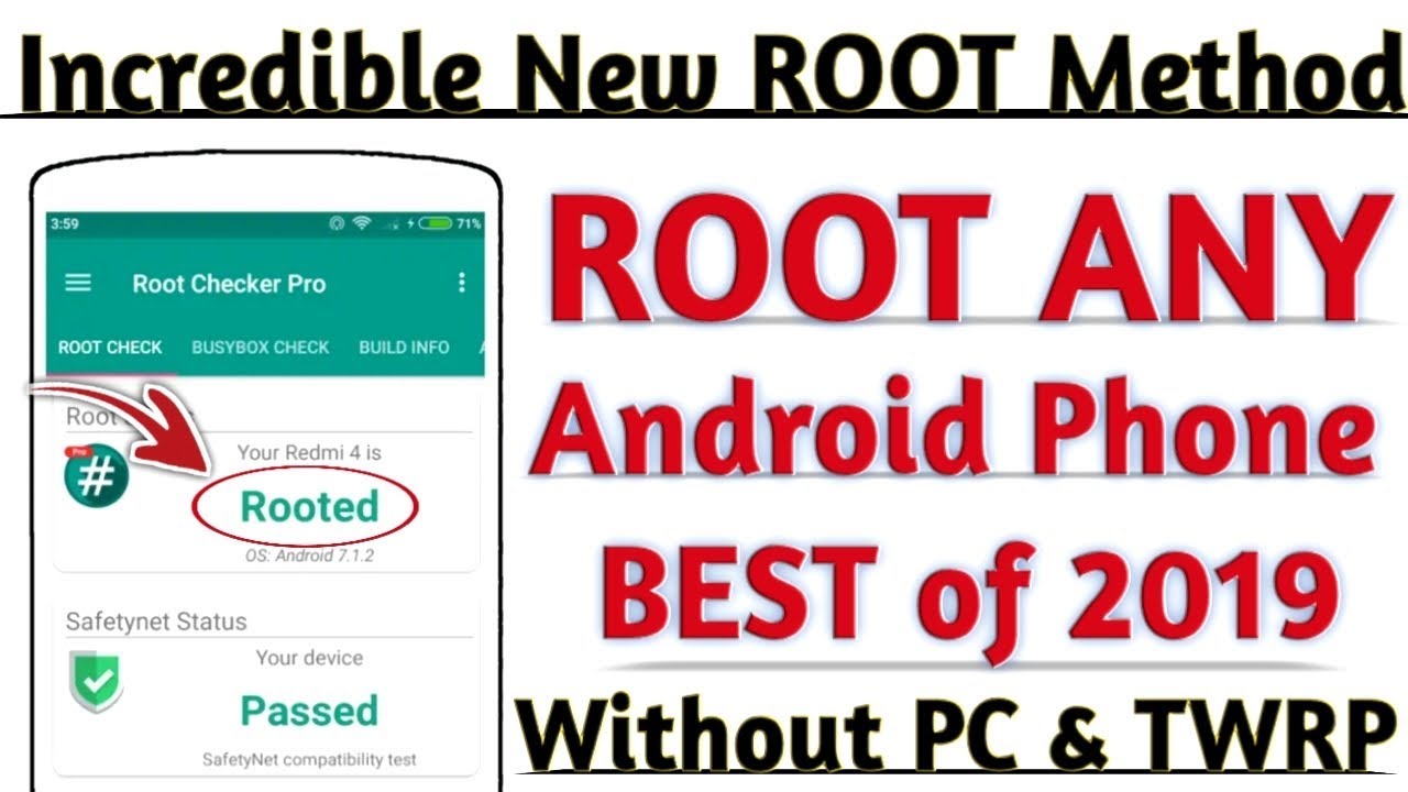 Incredible New Best ROOT Method 2019 | HOW TO ROOT ANY ANDROID PHONE | Without PC & TWRP |