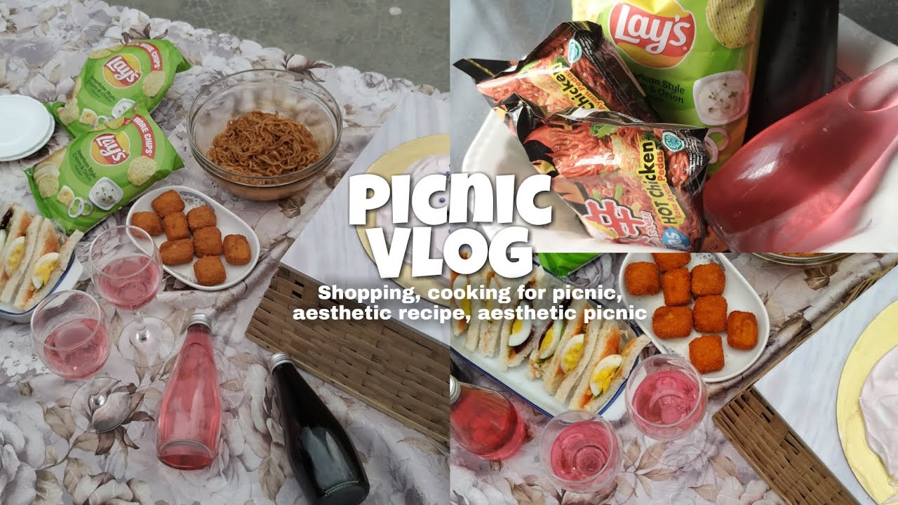 picnic vlog 🧺 (pinterest inspired) shopping, celebrating birthday, cooking for picnic [BD]