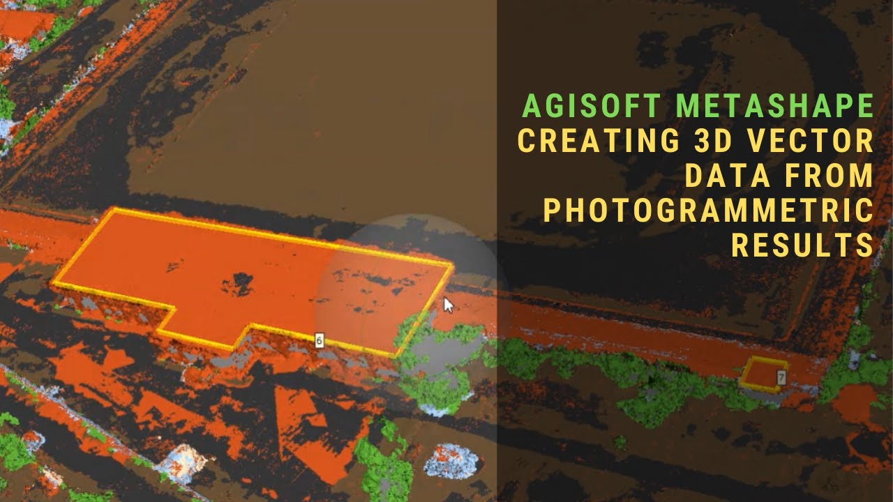 Agisoft Metashape: Creating 3D Vector Data From DEM and Orthomosaic
