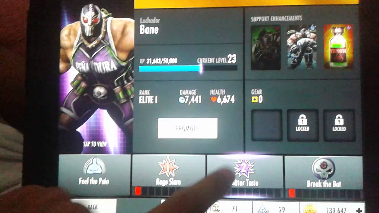 Injusticeios Bane(Luchador)