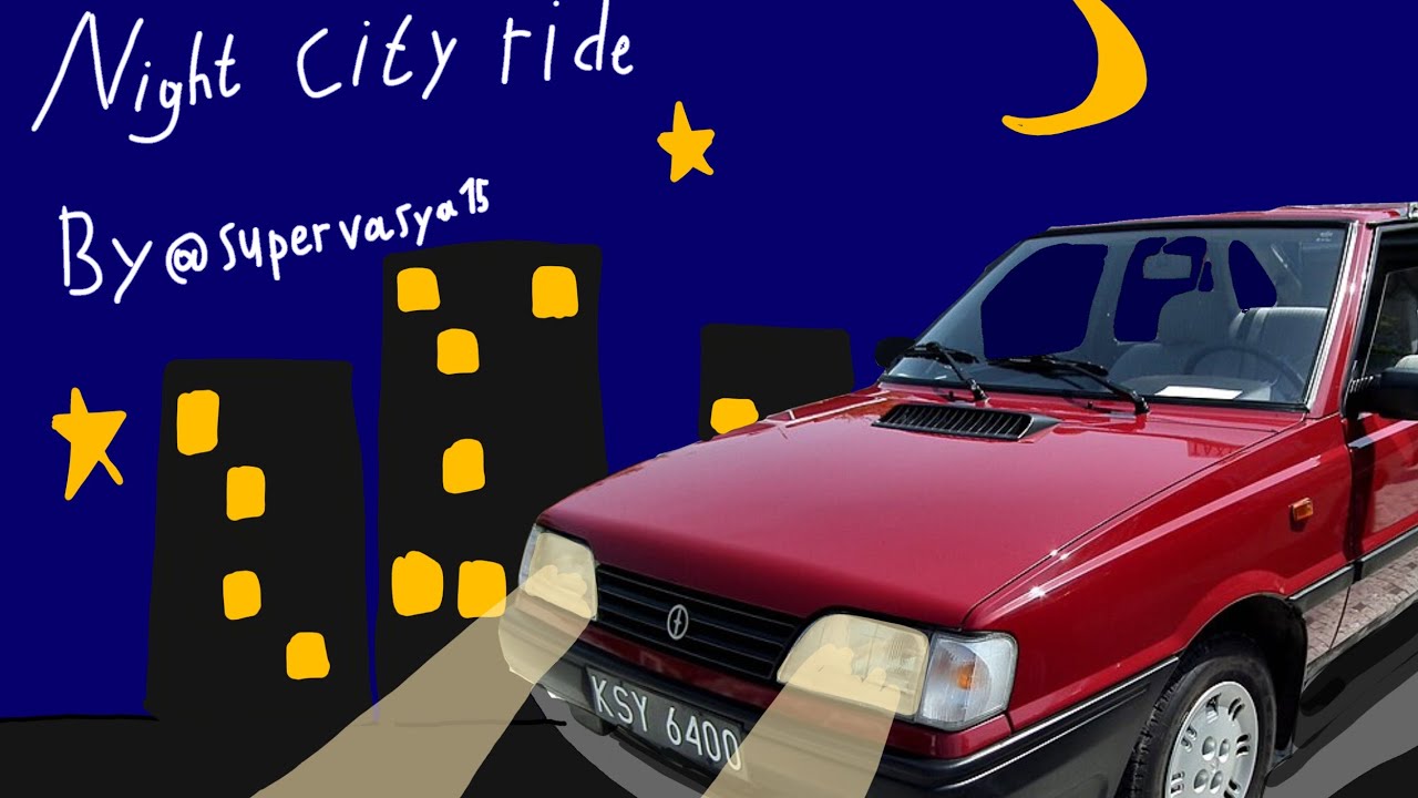 Night city ride - Super Vasya Official. 