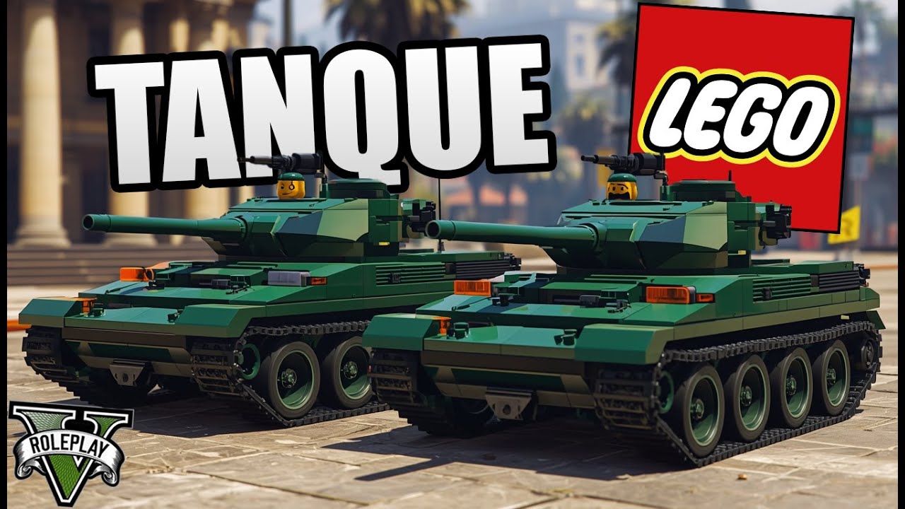 NOS BANEARON POR USAR EL MINI TANQUE DE LEGO