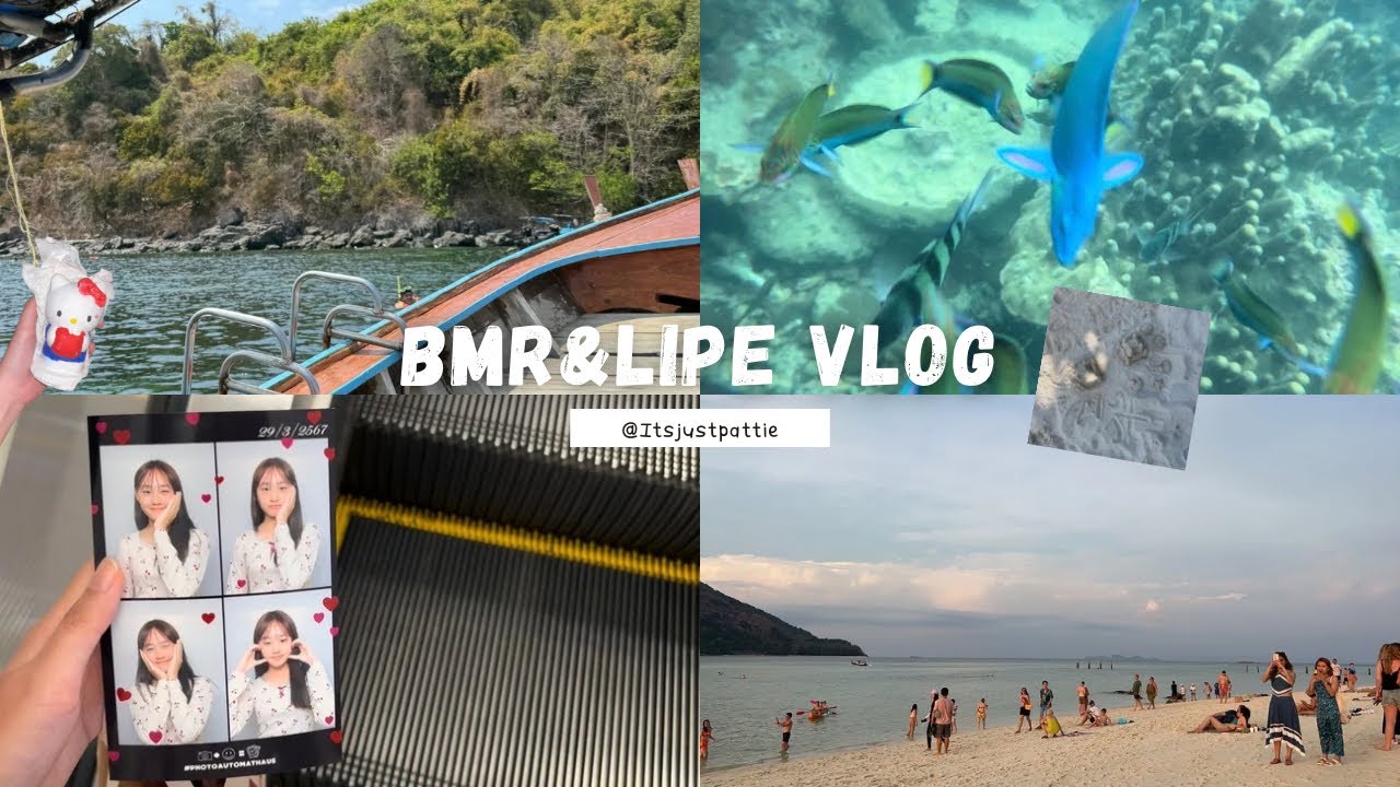 Lipe & BMR summer vlog 2024 ౨ৎ | diving , sunset , walking street , harborland (with fam) 🐠🌴🥥🤿