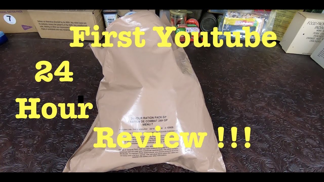 Ration Review Newest Version British ORP 24h Ration Review Vegetarian