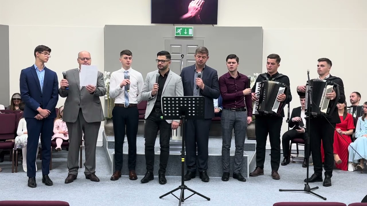 Grupul bărbătesc Elim Dublin - Dumnezeul mântuirii mele. 17 Septembrie 2023