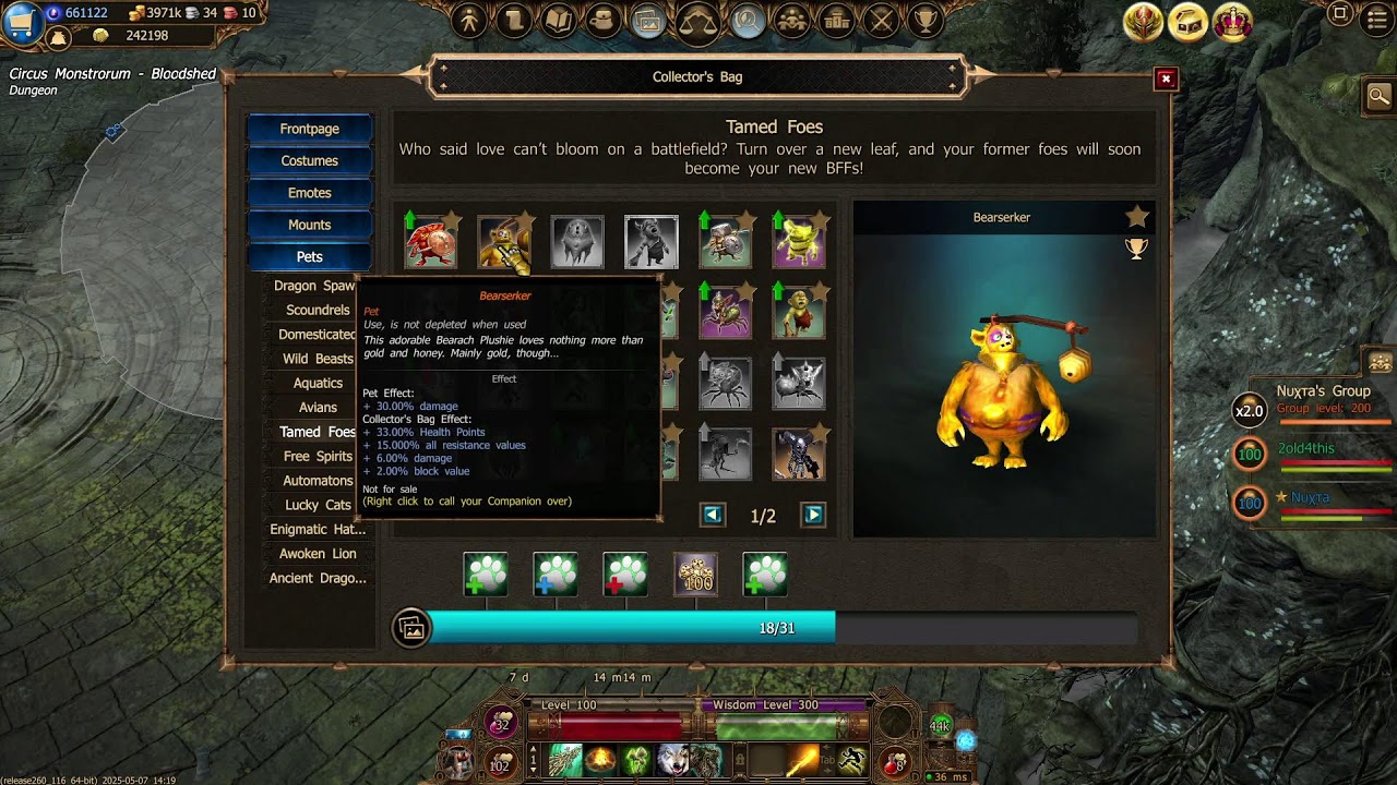 2old4this and nuxta,top tier rangers play cirkus event / drakensang online