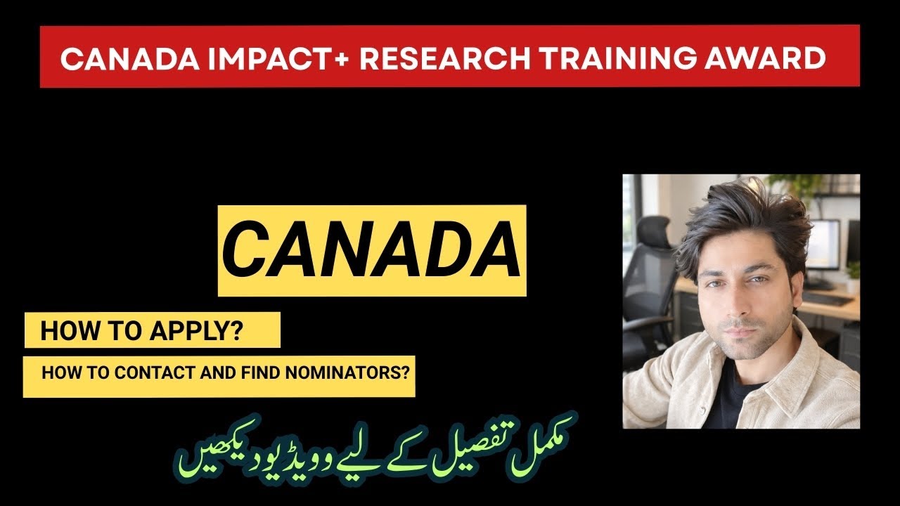 Canada Impact+ Research Training Awards 2026 | Fully Funded PhD & Postdoc in Canada
