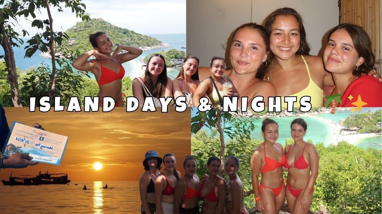 Island Life in Koh Tao 🌴 Snorkeling, Jungle Party & Insane Sunset