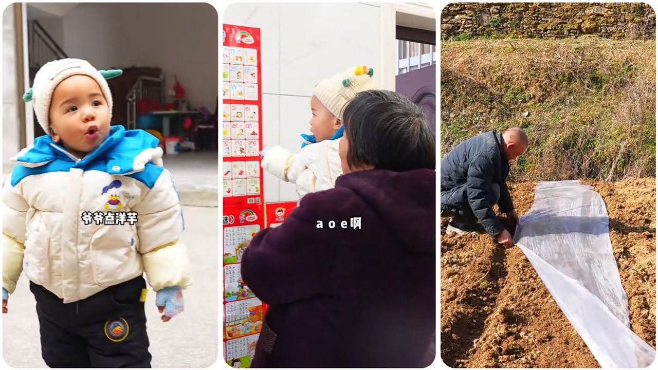 KaiKai Reading the Three Character Classic 📘 So Cute & Focused 🥰