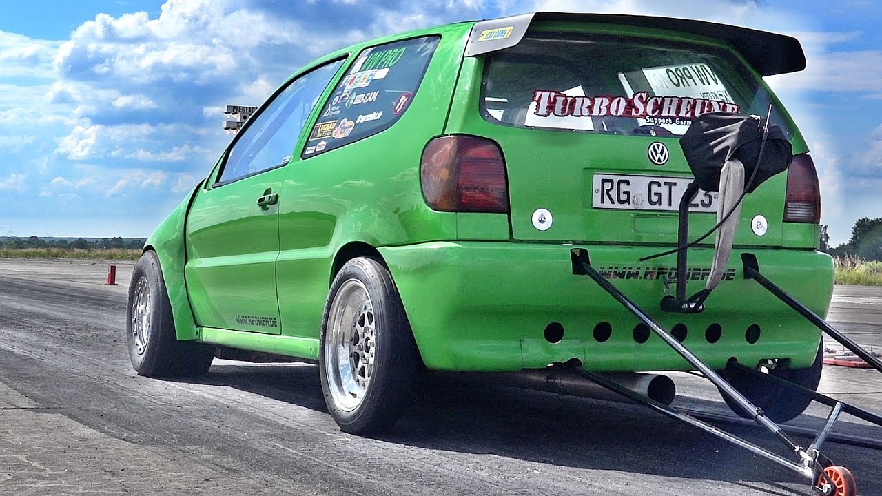 VW Polo VR6 Turbo 1000 HP Tuning Sound
