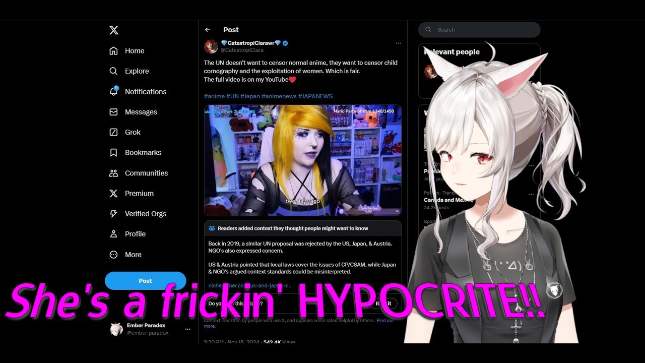She's trading on Asmondgold's name for clout! || Rev says desu react