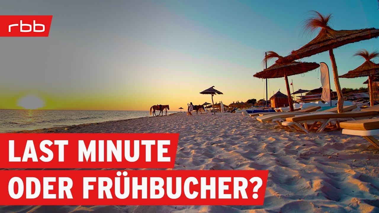 Geld sparen mit Last-Minute-Reisen - geht das noch? | Fr&uuml;hbucher-Rabatt | Spartipps | SUPER.MARKT