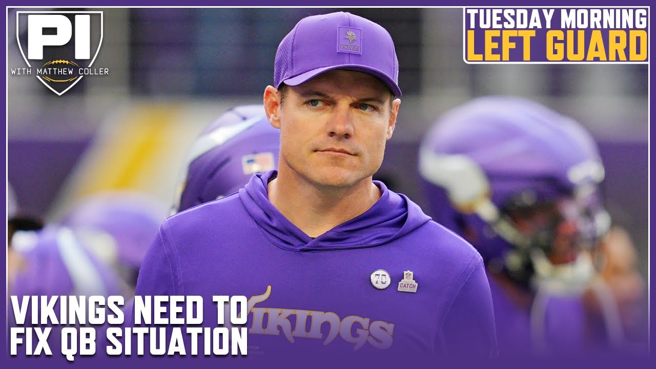 Jeremiah Sirles needs the Vikings to make their QB situation right