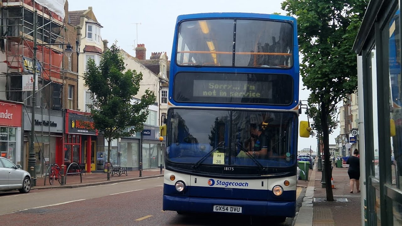 Onboard Stagecoach Bus 18175 - Dennis Trident Alexander ALX400 - Route 99 - (GX54 DVU)